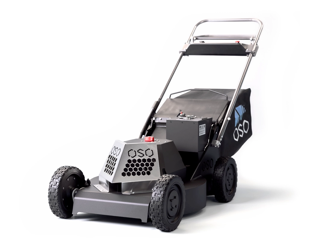 Oso 21-inch Commercial Electric Walk-Behind Smart Mower